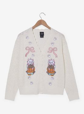 Disney The Aristocats Kittens Pointelle Knit Cardigan, , hi-res